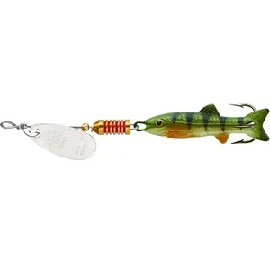 Mepps Comet Mino Silver, Perch Ultra Lite salikums