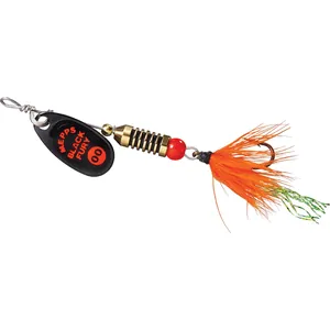 Mepps Black Fury Dressed Single Fluorescent Ultra Lite salikums