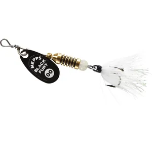 Mepps Black Fury Dressed Treble White Ultra Lite salikums