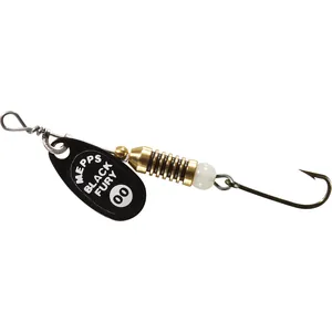 Mepps Black Fury Plain Single White Ultra Lite salikums