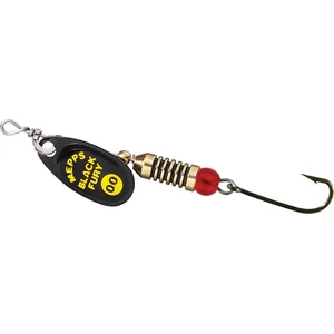 Mepps Black Fury Plain Single Yellow Ultra Lite salikums