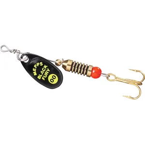 Mepps Black Fury Plain Treble Chartreuse Ultra Lite salikums