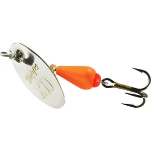 Mepps XD Orange, Silver salikums
