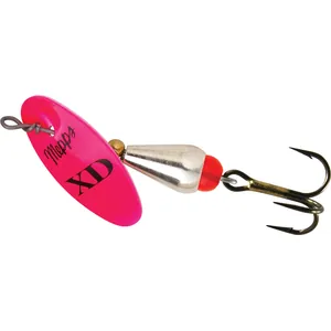 Mepps XD Silver, Hot Pink salikums