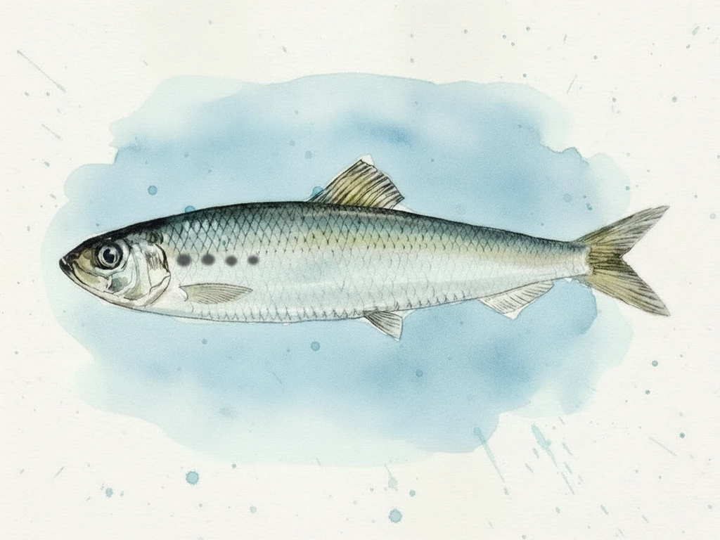Palede (Alosa fallax) - sugas zīmējums no sāniem