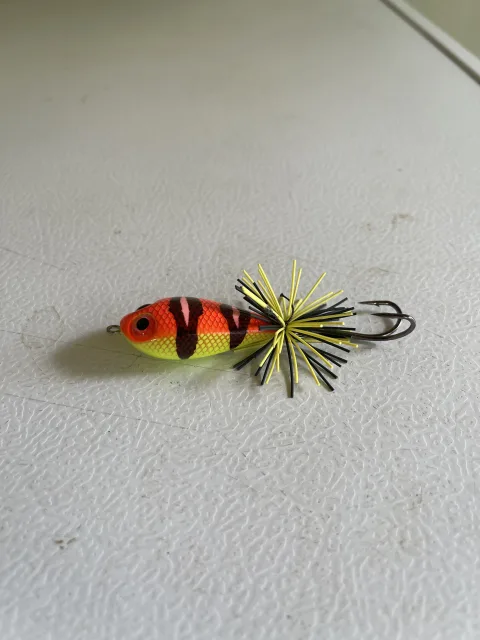 Rapala BX Skitter Frog - Hot Snake foto